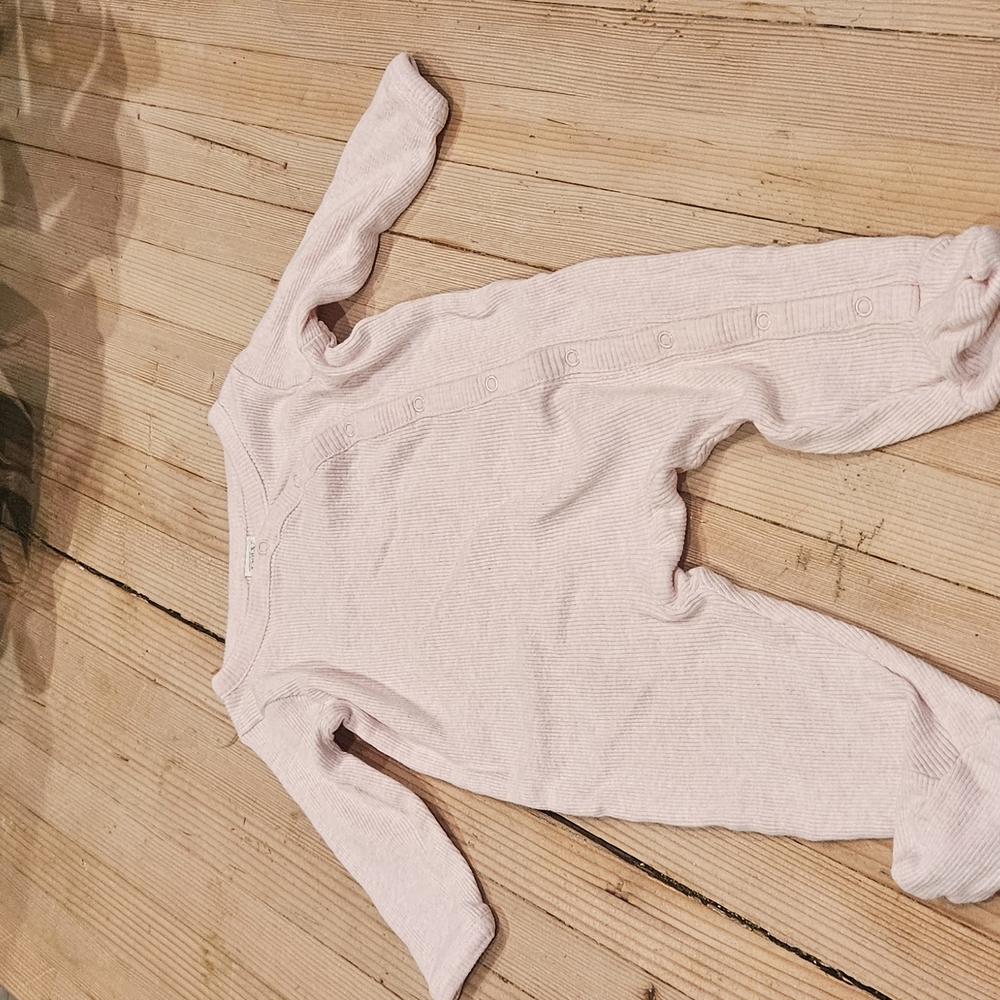 Cozy Cream Baby Onesie